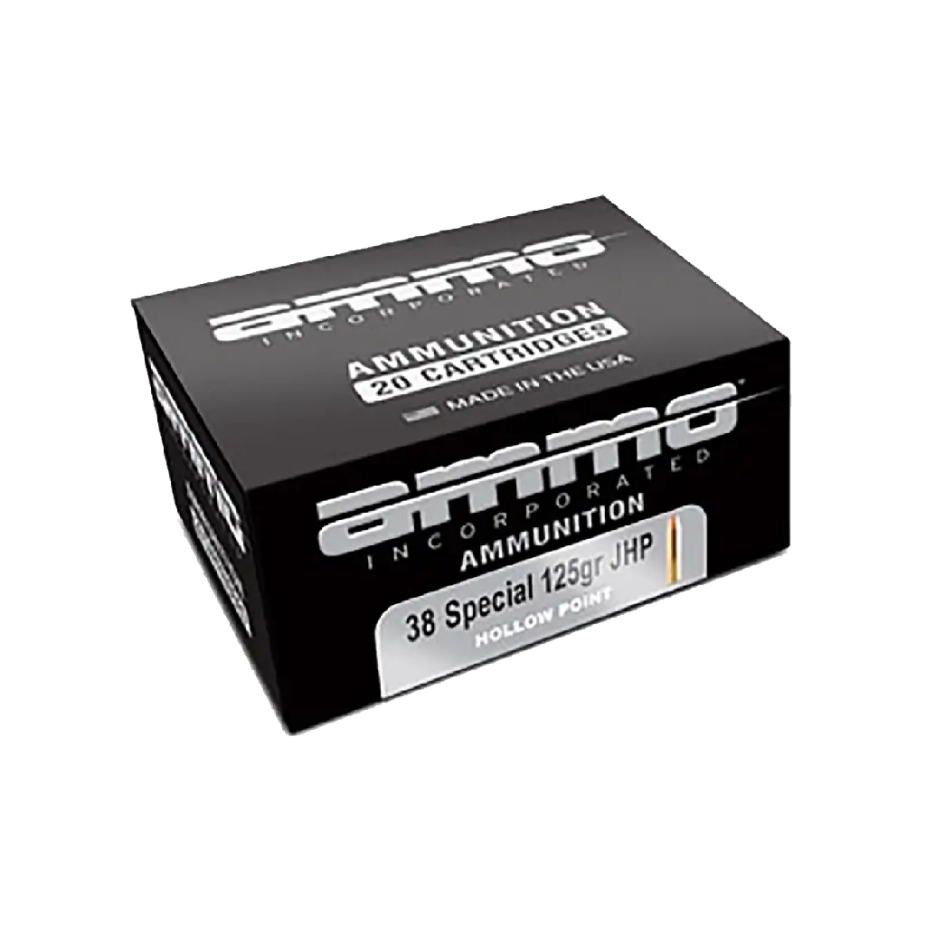 Ammo Inc 38 Special - 125 Grain - JHP - 20 Rounds