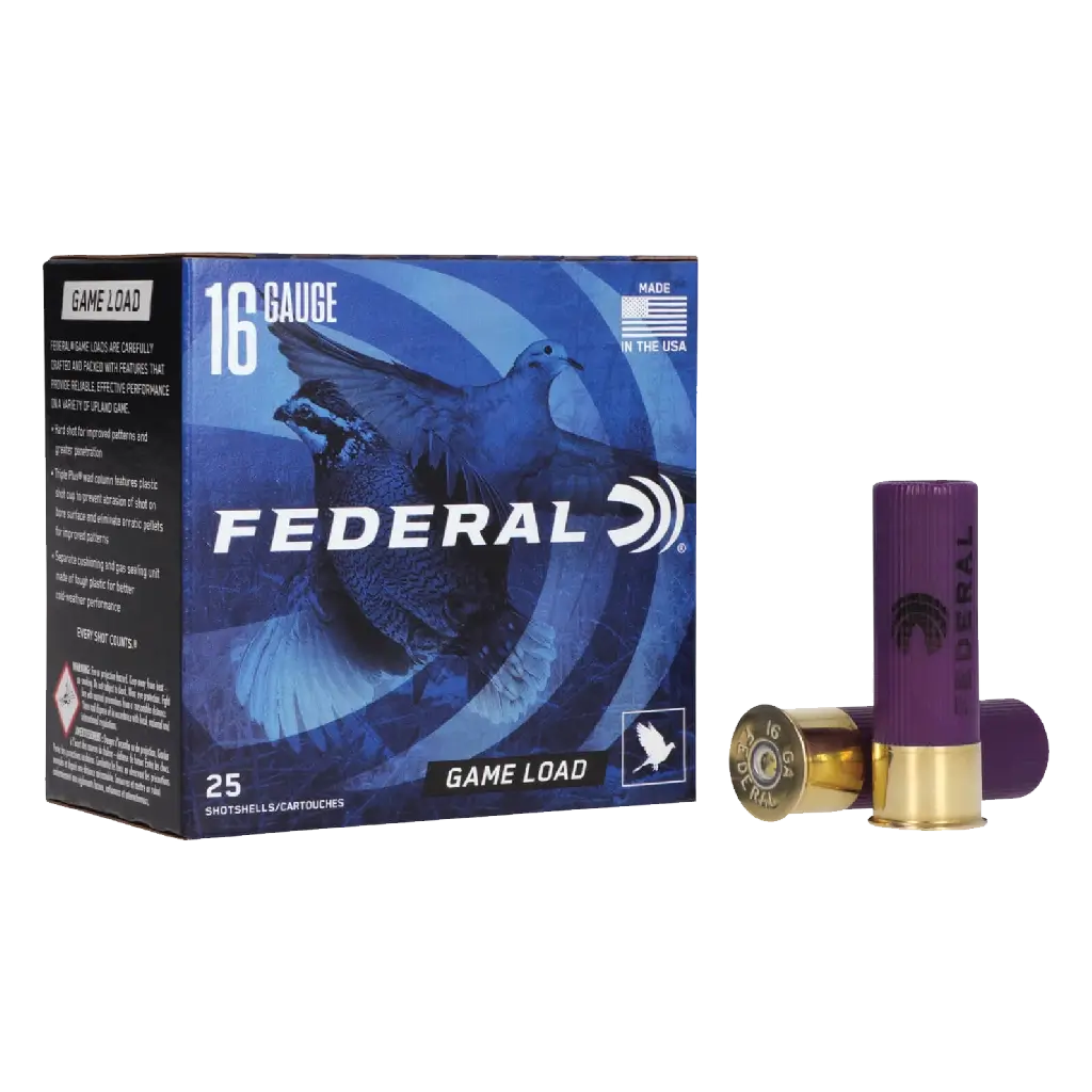Federal 16 Gauge - 2-34" - 1oz - 25 Rounds