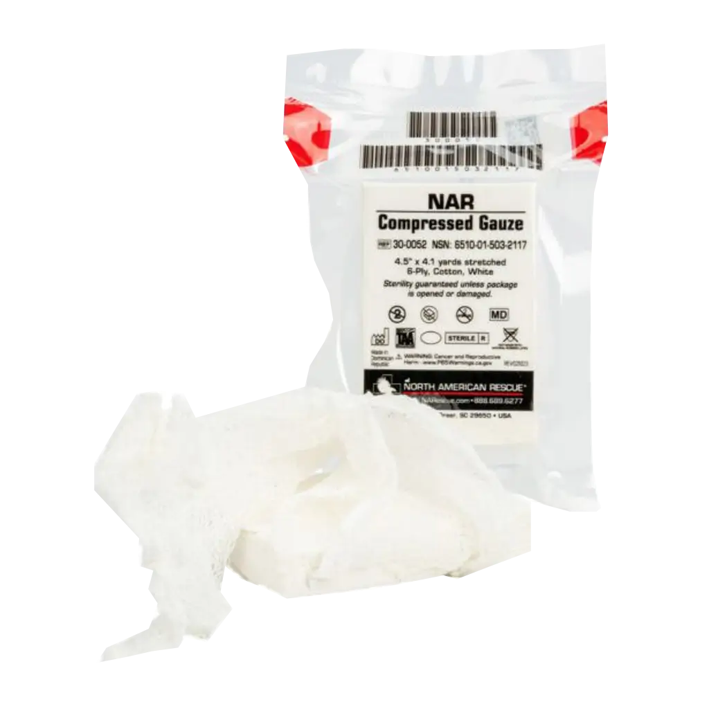 North American Rescue Compressed Gauze