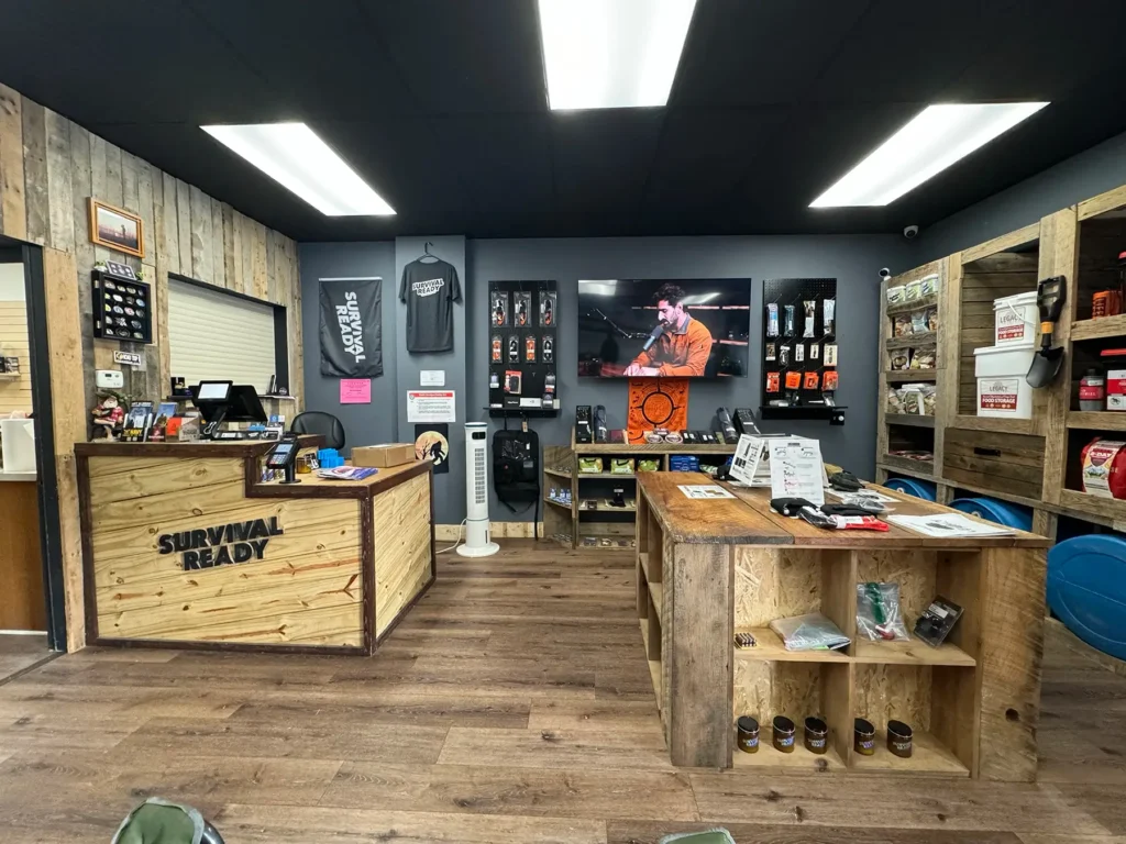 Front Room Store View Survival Ready