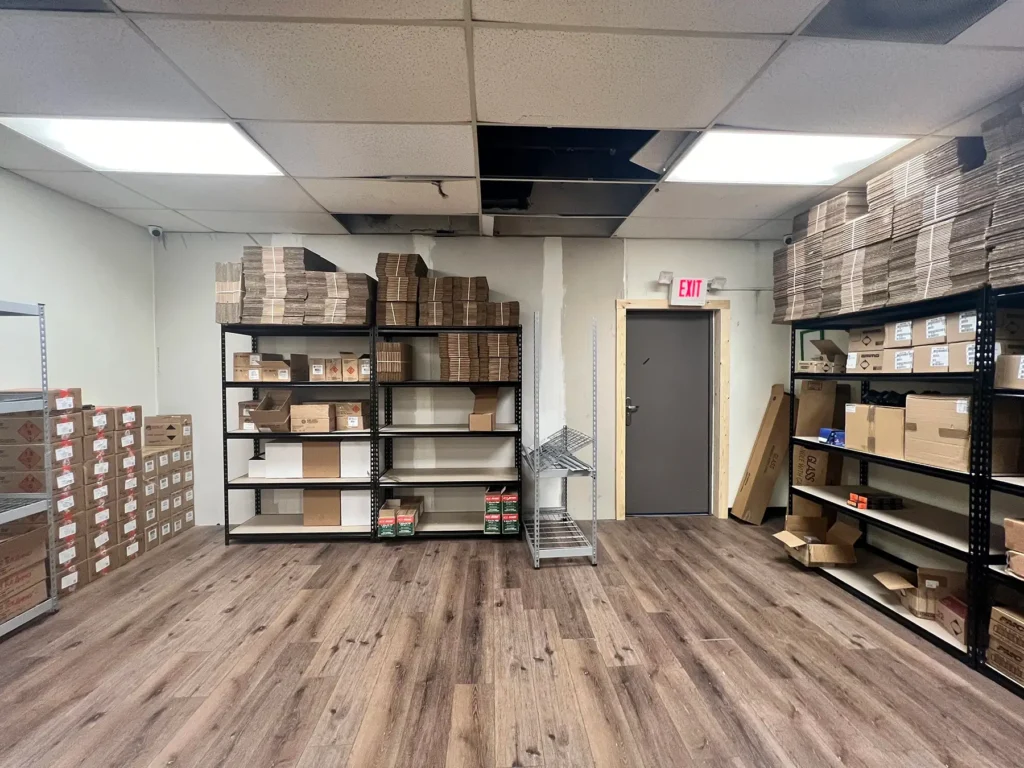 Original Back Wall of Back room in Survival Ready