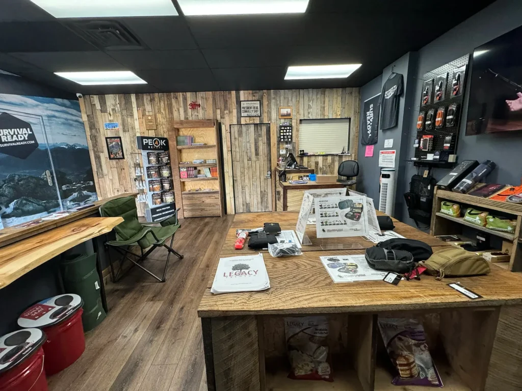 Survival Ready Back Wall Front Room