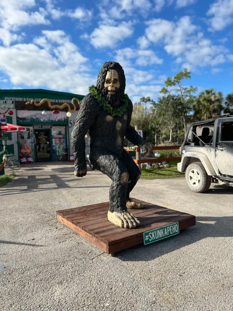 Skunk Ape from the Everglades