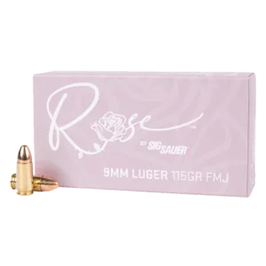 Sig Sauer 9mm ROSE - 115 Grain - FMJ - 50 Rounds
