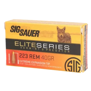Sig Sauer 223 Rem - 40 Grain - EET - 20 Rounds