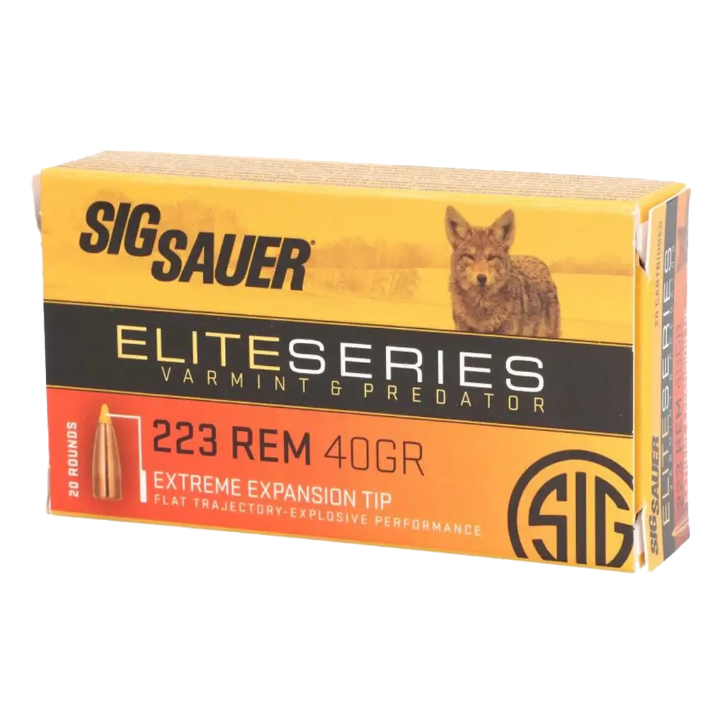 Sig Sauer 223 Rem - 40 Grain - EET - 20 Rounds