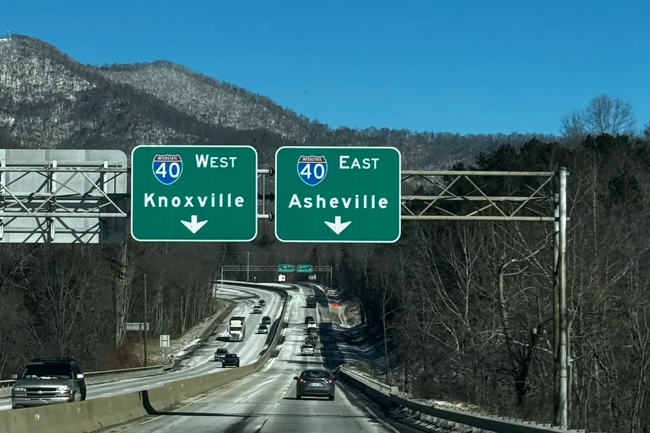 Asheville North Carolina sign