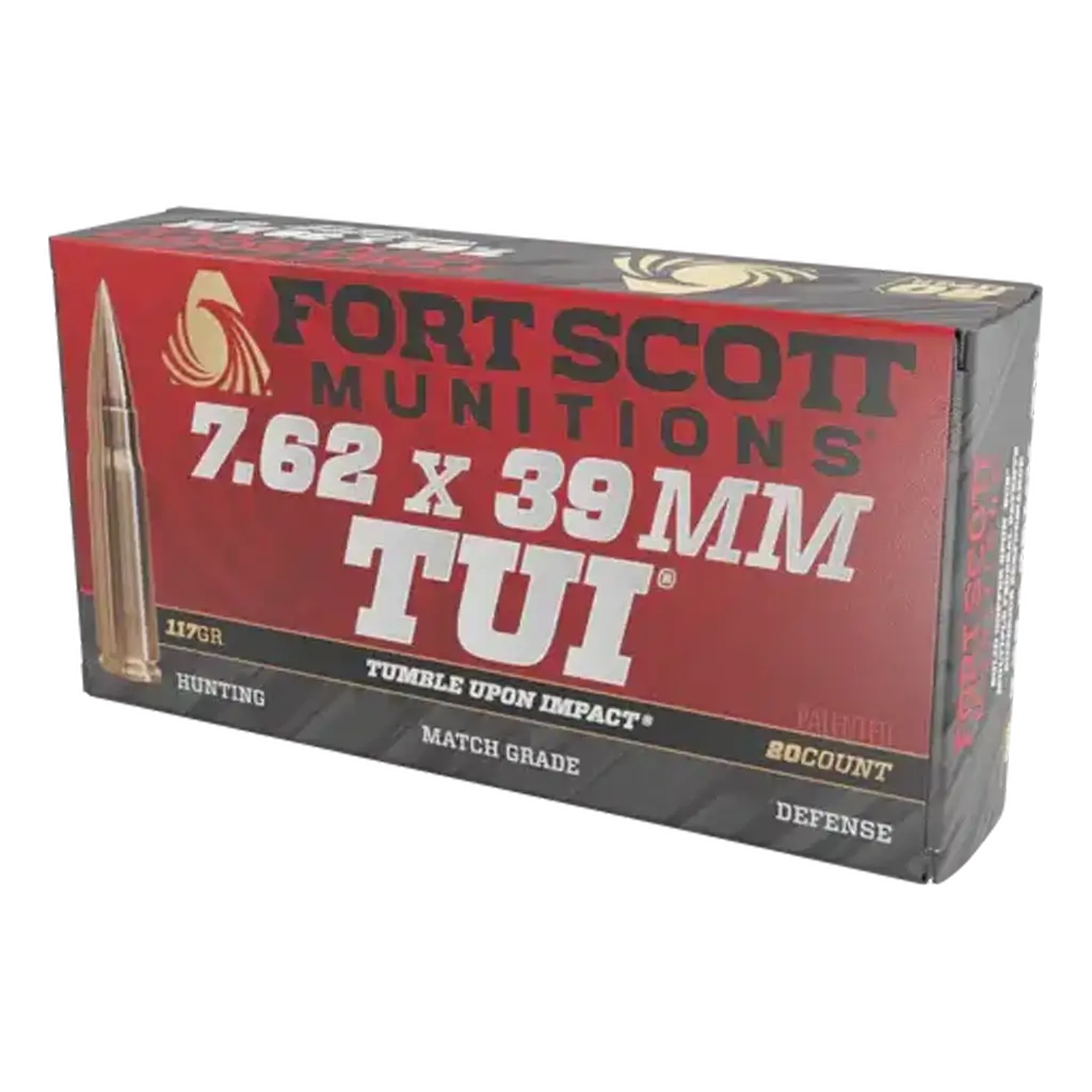 Fort Scott 7.62x39mm - 117 Grain - TUI - 20 Rounds