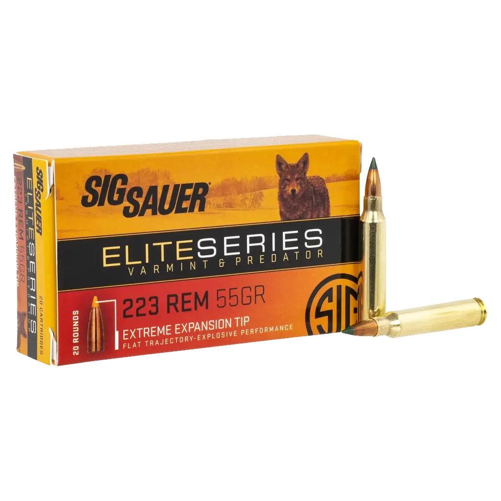 Sig Sauer 223 Rem - 55 Grain - EET - 20 Rounds