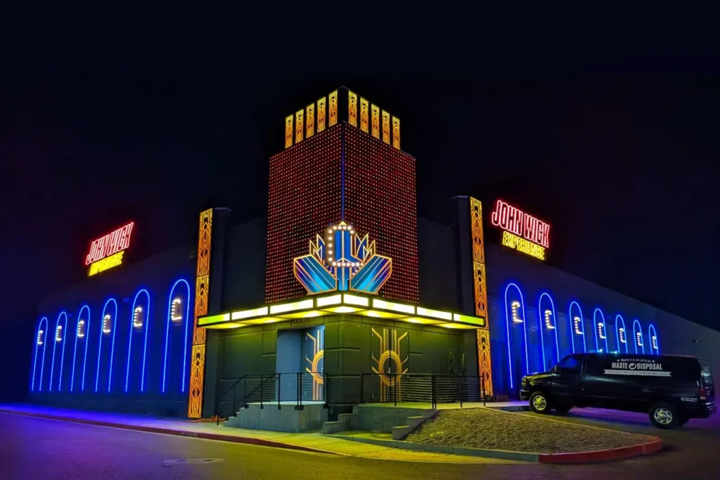John Wick Experience exterior building Las Vegas, NV